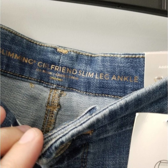 CHICO'S SLIMMING VELVET GIRLFRIEND jeans plus size 20 new - Picture 6 of 7